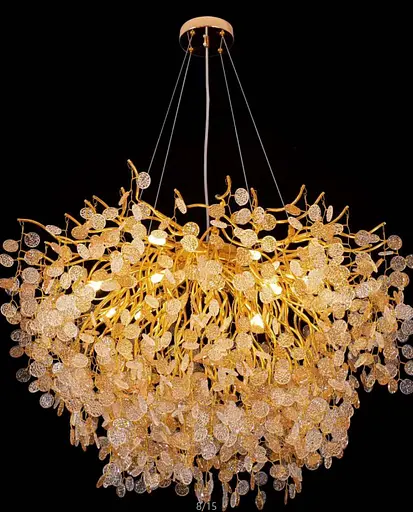 Подвесная люстра WM-7002 500-G9*6-52 GD