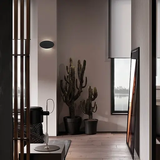 Настінний світильник Skarlat RWLB111 6W BK+GD 3000K - фото 4