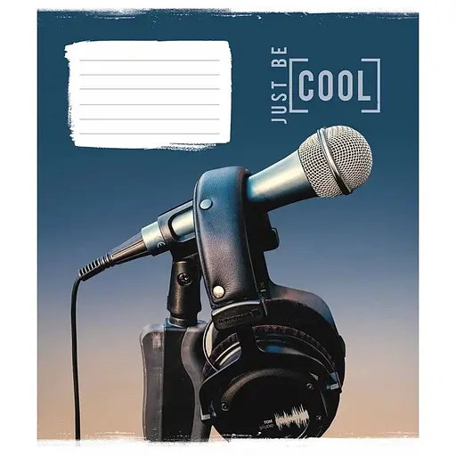 Зошит учнівський "Just be cool" 024-3383L-5 в лінію, 24 аркуша