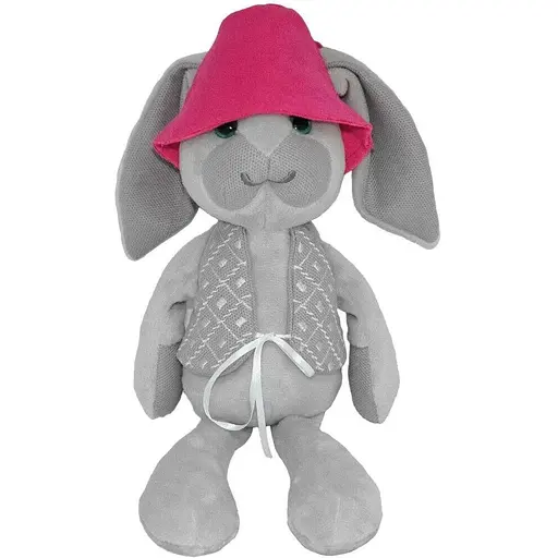 Мягкая игрушка Tigres ЗА-0070 Зайчик Стефи Серый (4823061501226) - фото 1