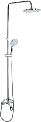 Душова система для душу Qtap Jay Chrome на два споживача QTJAY110CRM45544 - фото 1