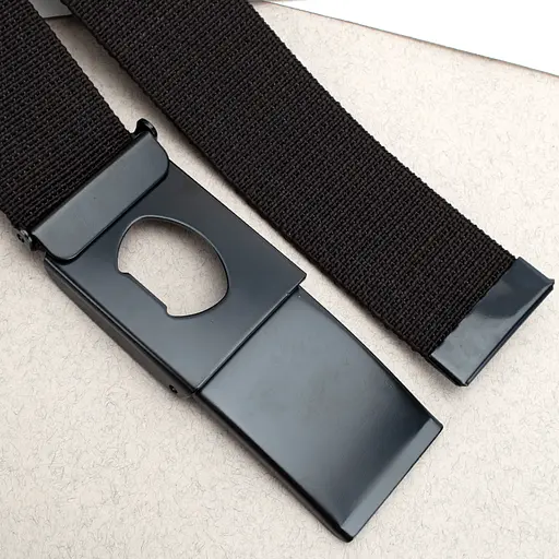 Ремінь-гумка чоловічий на затиску PS-40023 (115 см) коричневий плетений - фото 4