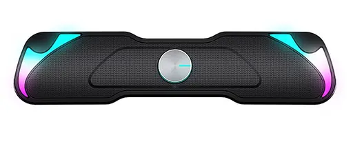 Акустическая система колонка саундбар 2.0 XTRIKE ME с подсветкой SK-406 6Вт LED USB - фото 4