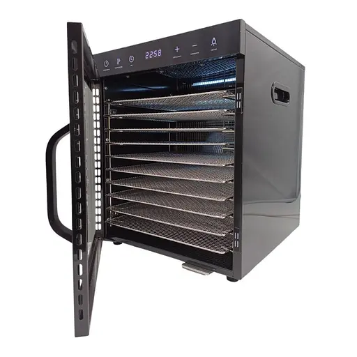 Дегідратор побутовий Tekhniko DH-10H-BK чорний (10 лотків 30*28 см) - фото 4