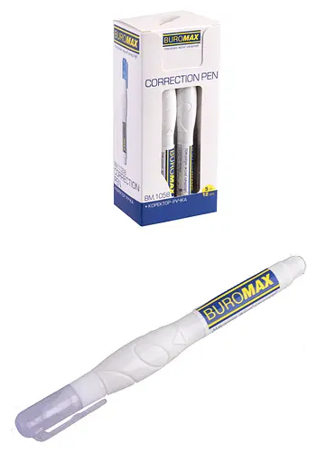 Коректор-ручка, BM.1058, 5 мл, 12 шт. в упаковці