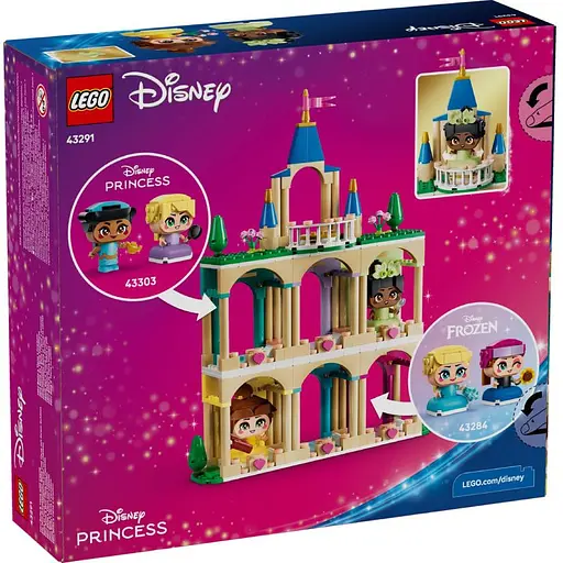 Конструктор LEGO Disney Princess Минипринцессы Бель и Тиана с замком 358 деталей (43291) - фото 8