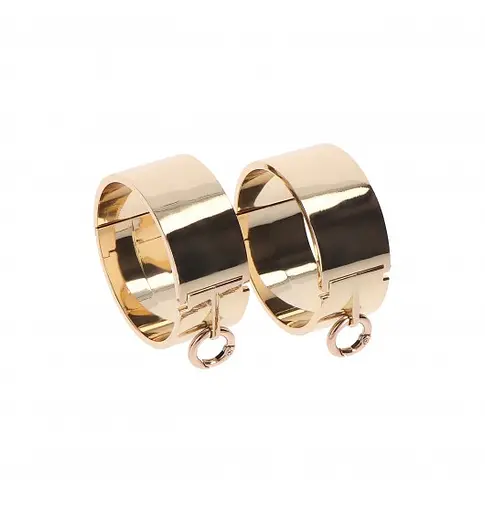 Наручники Taboom Dona Slave Wrist Cuffs 62 см золотий - фото 7