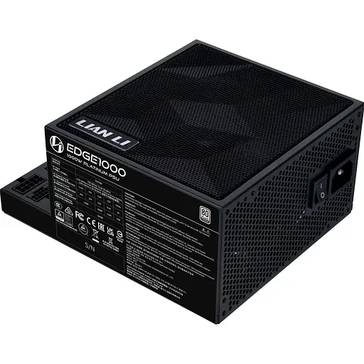 Блок живлення Lian Li EDGE1000 1000W 80+ Platinum Black (G9P.EG1000.BE00.EU) - фото 2