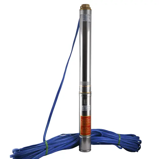 Насос свердловинний з підв. стійк. до піску Optima 4SDm3/15 1.1 кВт 109м + пульт+кабель 60м New 000023193 - фото 1