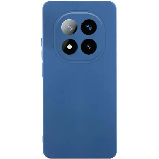 Чохол Lakshmi Silicone Cover Full Camera (AA) для Xiaomi Redmi Note 14 Pro 4G/5G Синій/Navy Blue - фото 1