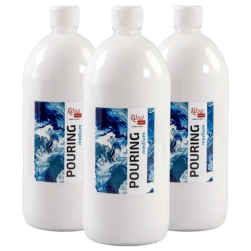 Медіум Rosa Talent Pouring для акрилових фарб 1000 мл - фото 5