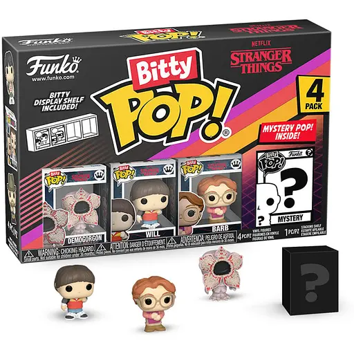 Набір ігрових фігурок Демогоргон Funko Bitty POP! 83661 серії Дуже дивні дива - фото 1