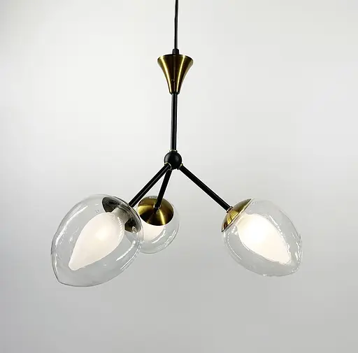 Класичний підвісний світильник з подвійним склом Line.F ZL 1632/3 - фото 1