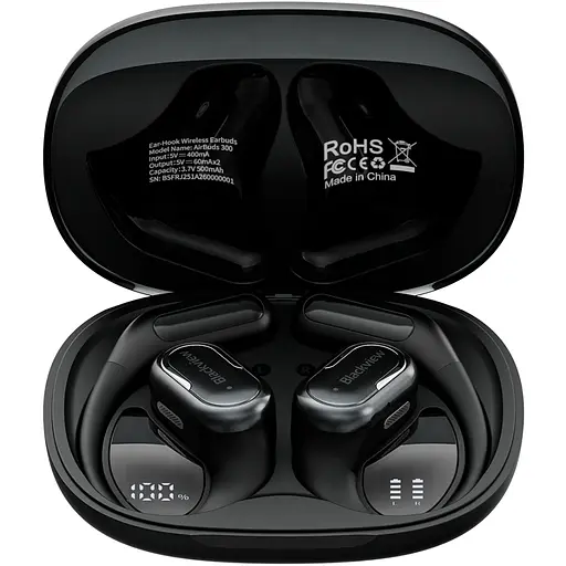 Наушники TWS Blackview AirBuds 300 Obsidian Black - фото 4