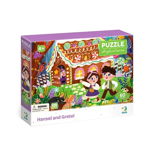 Пазл детский "Гензель и Гретель" DoDo Toys 300715, 60 элементов - фото 1
