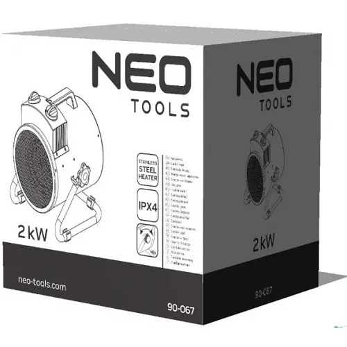 Теплова гармата Neo Tools 2 кВт (90-067) - фото 6