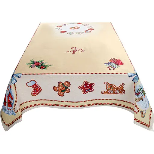Скатерть Lefard Home Textile Bisquit гобеленовая 180х140 см (732-190) - фото 2