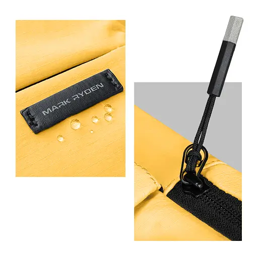 Рюкзак Mark Ryden MR1106 с отделением для ноутбука 15,6" и планшета Желтый - фото 4