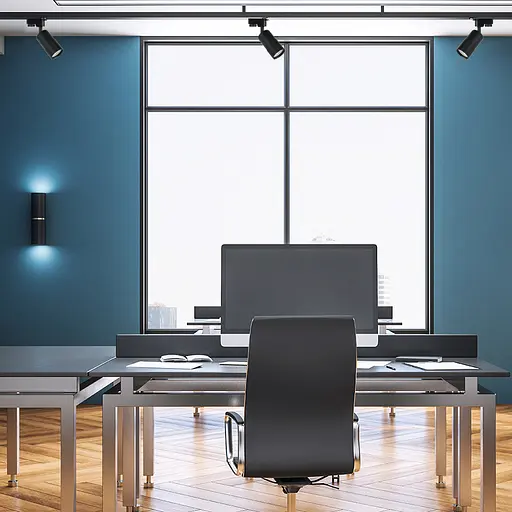 Трековый светильник Feron ML335 под лампу черный - фото 3