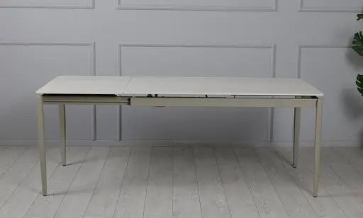 Стіл Хіт розкладний 1400/2000x800x750 бежевий - фото 6