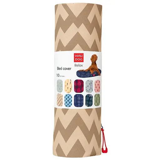 Чохол для лежанки Waudog Relax Трикутники М  80х55 см 