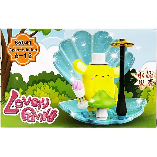 Детский игровой конструктор PomPomPurin Bambi 85041-2 пластиковые детали - фото 1