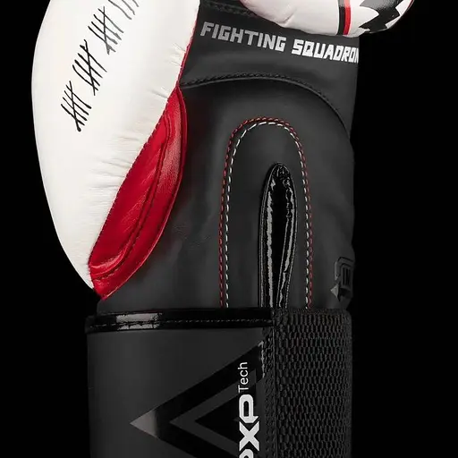 Рукавиці боксерські Phantom Athletic Fight Squad Schwarz White - 12 унцій - фото 5