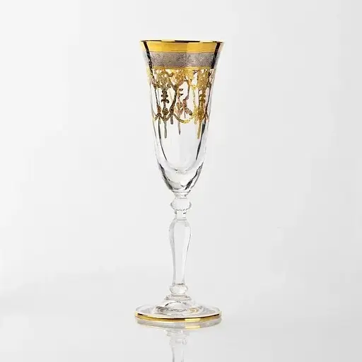 Набір келихів для шампанського Lora Модена 135 мл 6 шт. NGC63SETCHAMP - фото 2