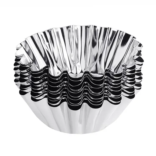 Формочки для выпечки корзинок кексов и тарталеток Ø верх 5, низ 3, высота 2 см (набор из 10 штук), Master Class 85161 - фото 2