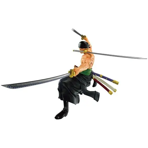 Коллекционная фигурка Bandai Spirits One Piece The Roronoa Zoro Ван Пис Зоро 14 см BS OP Z TC - фото 1