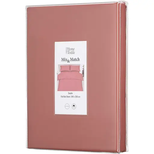 Простирадло Ardesto Mix&Match, 240x260см, 100% бавовна, сатин, мідь (ART2426FSO) - фото 1