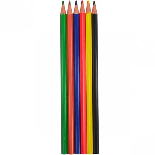 Олівці 6 кольорів CR755-6 Luminoso elastico "С" - фото 2