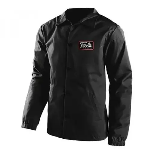 Куртка TLD Coaches Jacket Mechanic Patch Black L Troy Lee Designs (1106-792321014)