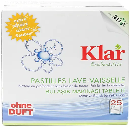 Таблетки для посудомийних машин Klar 25 шт - фото 1