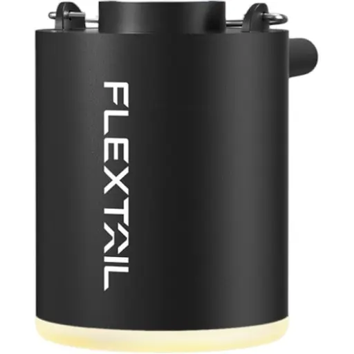 Насос-ліхтар кемпінговий Flextail Tiny Pump Х, чорний із вакуумними пакетами 2 шт. (50х70)