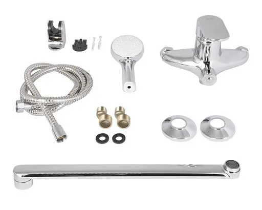 Змішувач для ванни Lidz Tani 0052, Chrome (k40) LDTAN0052CRM44960 - фото 6