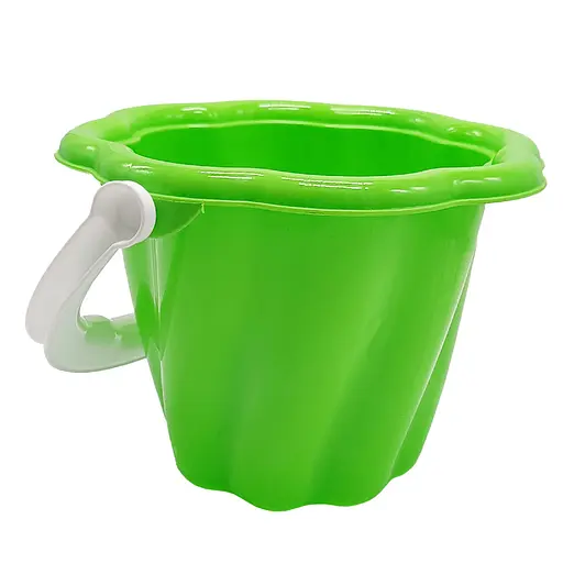 Дитяче іграшкове відерце "Ромашка" Colorplast 1142 Світло-зелений - фото 1