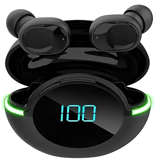 Беспроводные наушники Y80 Объемный звук 8D Светодиодный цифровой дисплей  - фото 1
