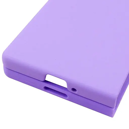 Чохол Foldables Silicone Cover Lakshmi (AAA) для Samsung Galaxy Z Fold6 Бузковий / Dasheen - фото 6