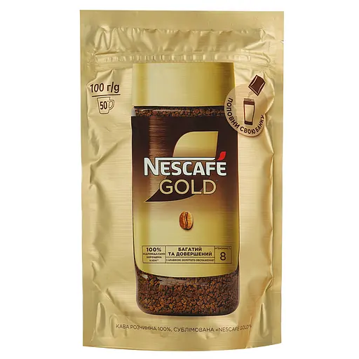 Кофе растворимый Nescafe Gold 100 г