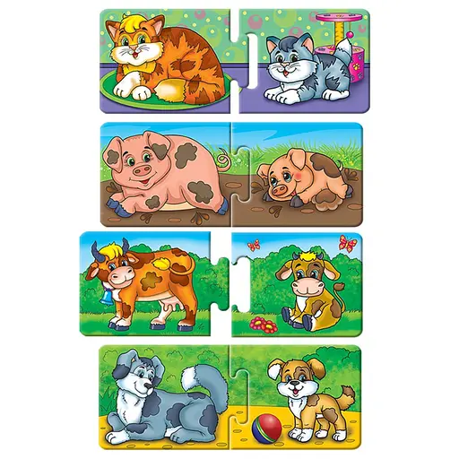 Дитяча розвиваюча гра "Де чия мама?" 86034 укр. мовою - фото 3