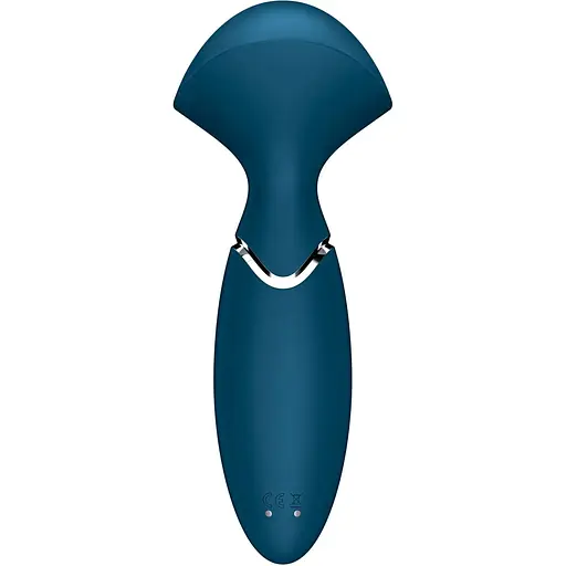 Вибромассажер Satisfyer Mini Wand-er Blue - фото 4
