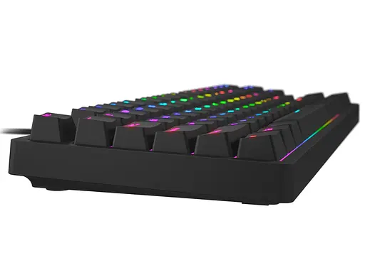 Клавиатура игровая механическая HATOR HTK520 Black Rockfall 2 Mecha TKL Orange - фото 4