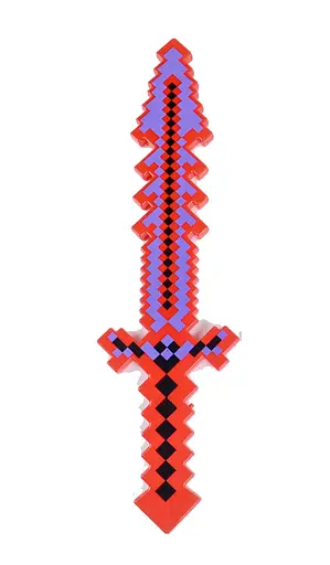 Меч С 52181, підсвічування, звук, у пакеті (6900067521811) Червоний - фото 1