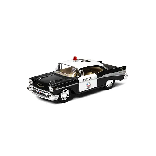 KINSMART Chevrolet Bel Air (Police) 1957 – Колекційна модель, 16х8х7 см, KT5323W