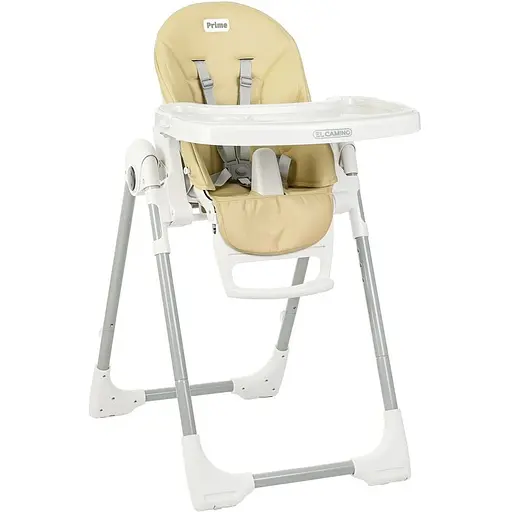 Стульчик для кормления El Camino ME 1038 PRIME Ivory экокожа