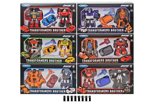 Трансформери Tobot, 2 робота, 529 (В асортименті) - фото 3