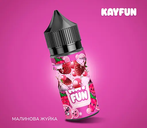 Набор компонентов для самозамеса солевой заправки Flavorlab Kayfun Малиновая Жвачка 30 мл, 0-50 мг (18703) - фото 2