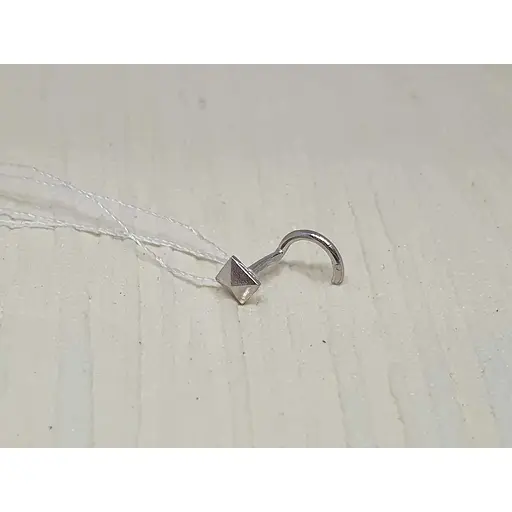 Срібна сережка-пірсинг Астор в ніс. 918-2438Р - фото 2