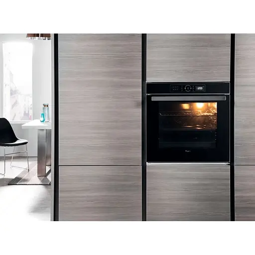 Духова шафа Whirlpool з гідролітичним очищенням AKZM8420NB - фото 8